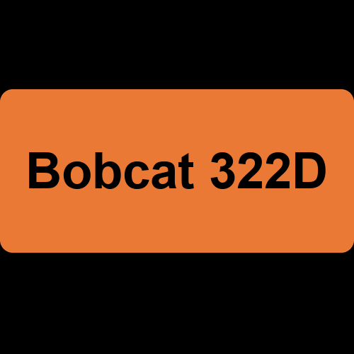 Bobcat 322D
